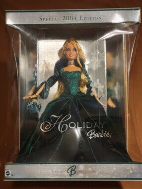 Special 2004 Edition Holiday Barbie - Green Dress